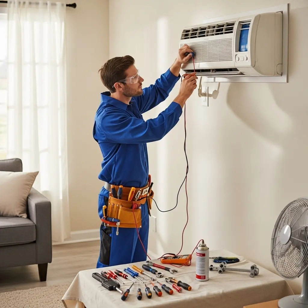 Çankaya Kumtel Kumtel klima gaz dolumu ve bakım – Enerji verimliliği artırıldı. - Teknik servis örneği